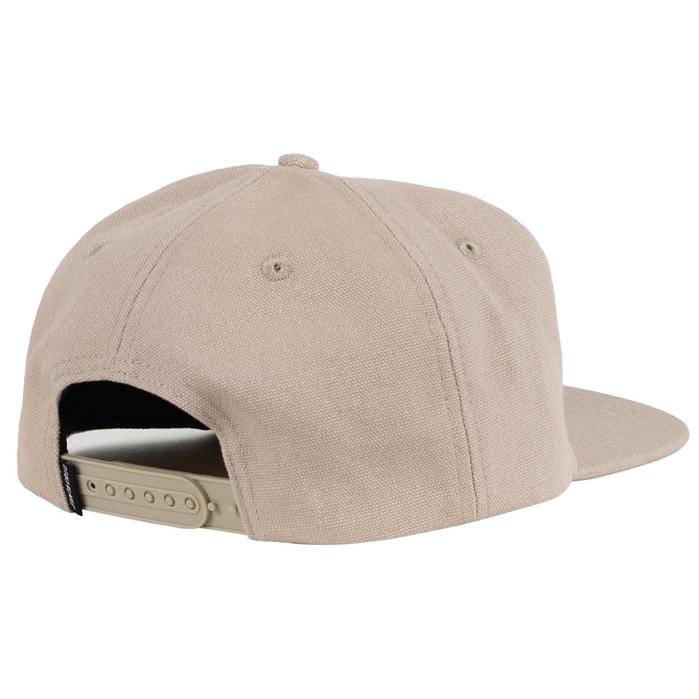 Santa Cruz Speed MFG Dot 5 Panel Natural Snapback Hat