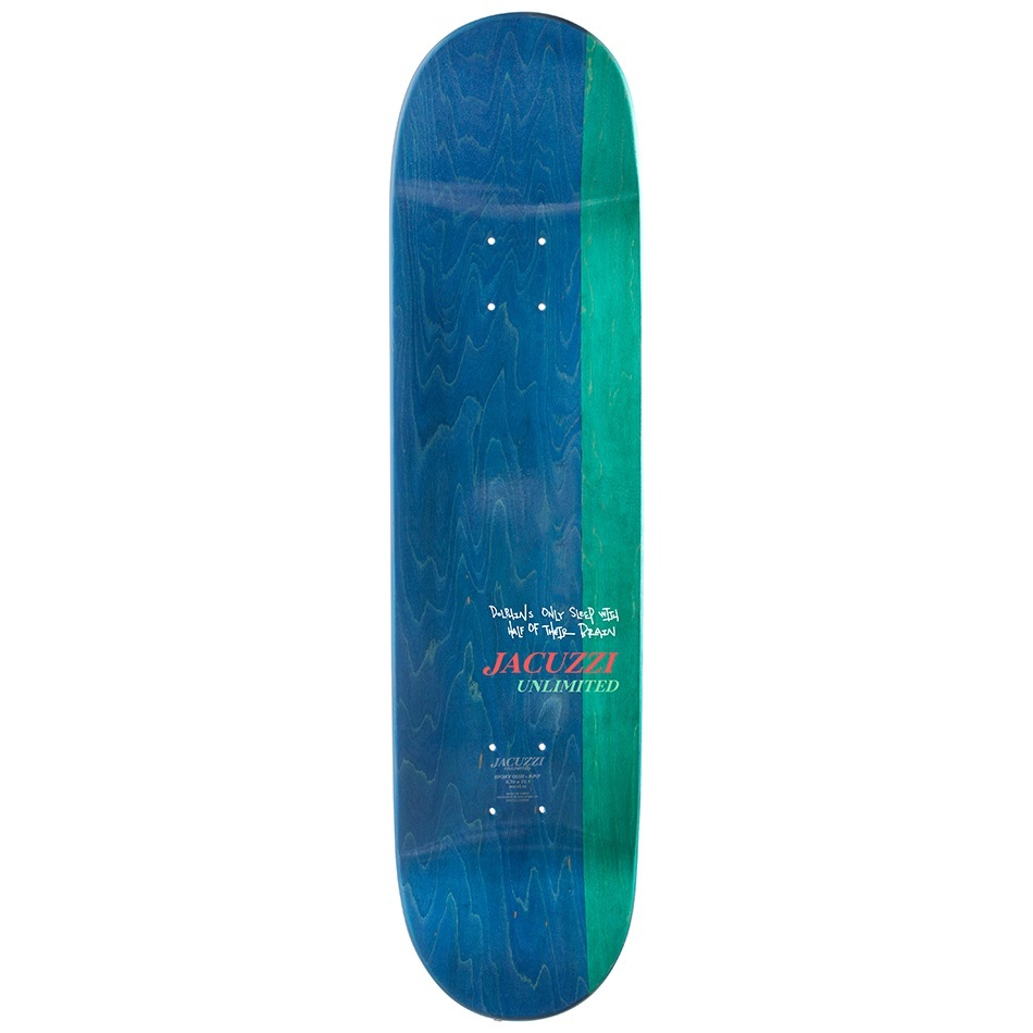 Jacuzzi Flipper EX7 John Dilo 8.25 Skateboard Deck