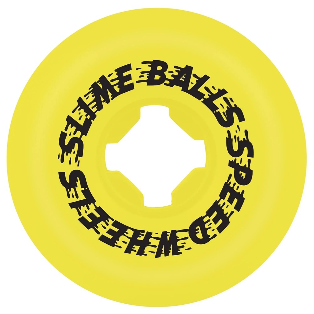 Slime Balls Scarf Vomit Yellow 99A 54mm Skateboard Wheels