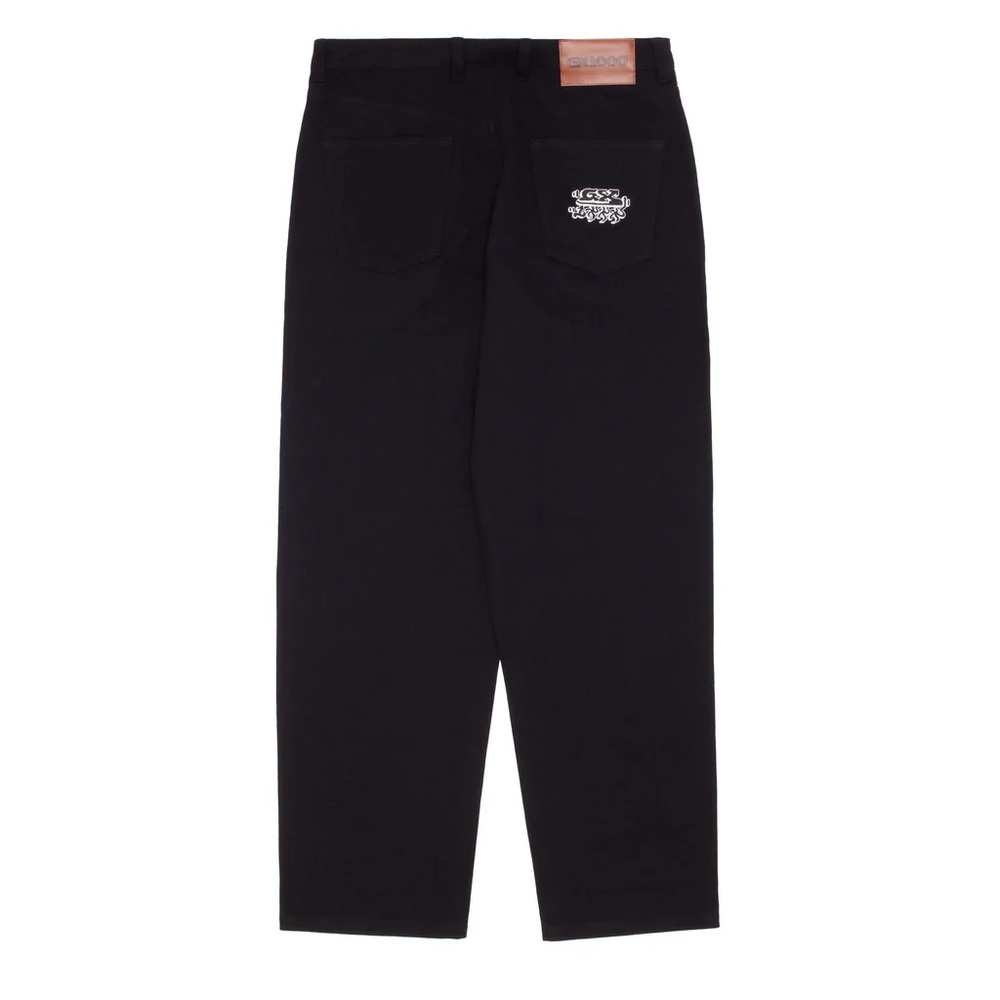 Gx1000 Baggy Black Pants