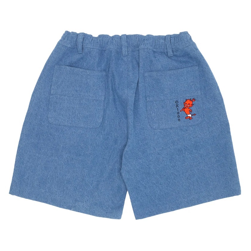 Gx1000 EBand Light Blue Denim Shorts [Size: M]