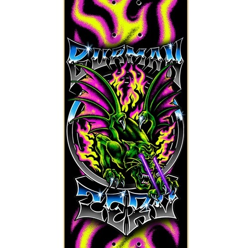 Zero Chrome Dane Burman 8.5 Skateboard Deck