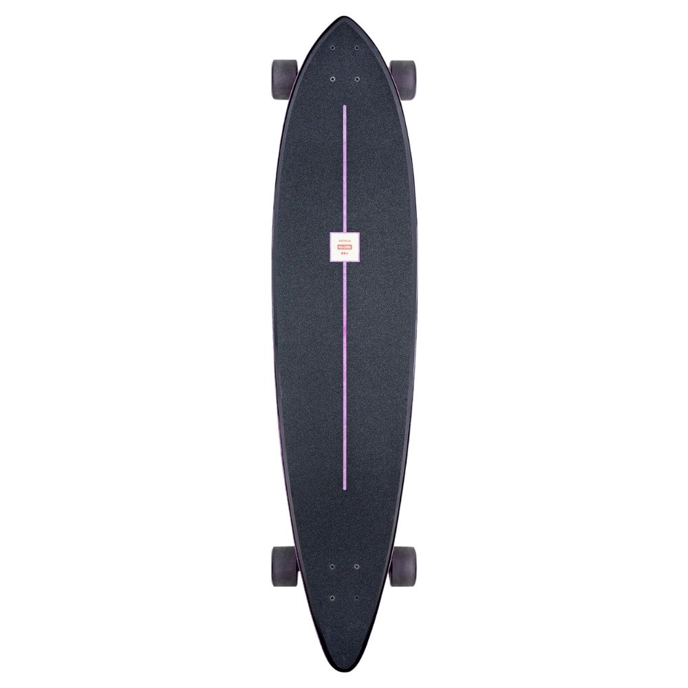 Globe Pintail Purple Shape Faze 44 Longboard Skateboard