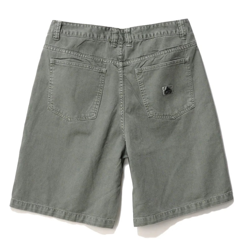 XLarge Bull Denim 91 Olive Grey Shorts [Size: 30]