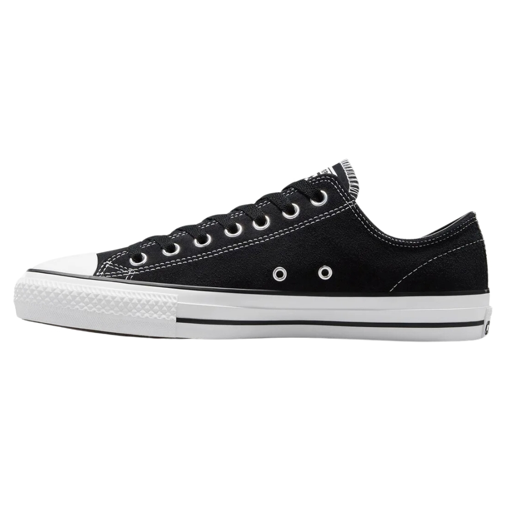 Converse Chuck Taylor All Star Pro Low Top Suede Black White Shoes