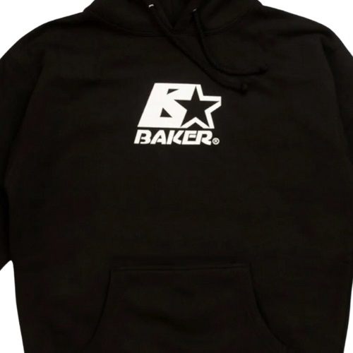 Baker B Star Black Hoodie [Size: M]