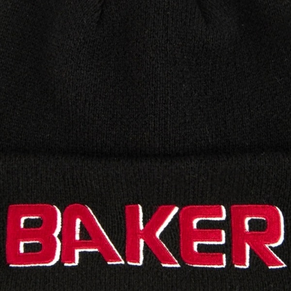 Baker No Problemo Black Beanie