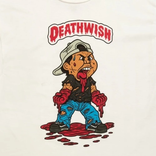 Deathwish Low Life Kids White T-Shirt