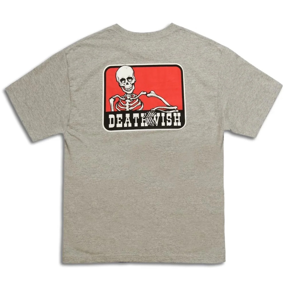 Deathwish Benny Heather Grey T-Shirt