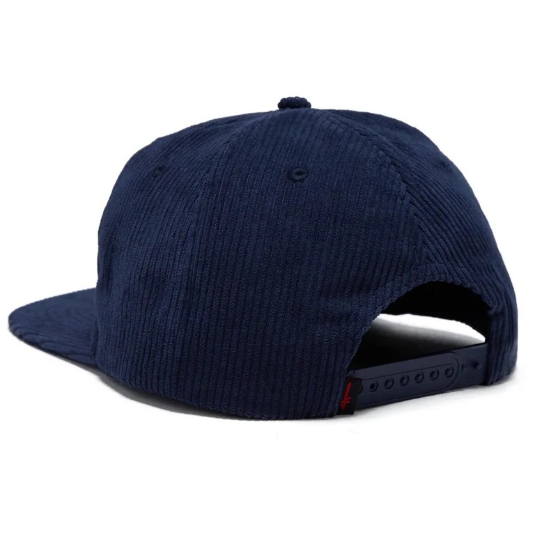 Deathwish Golden Navy Snapback Hat