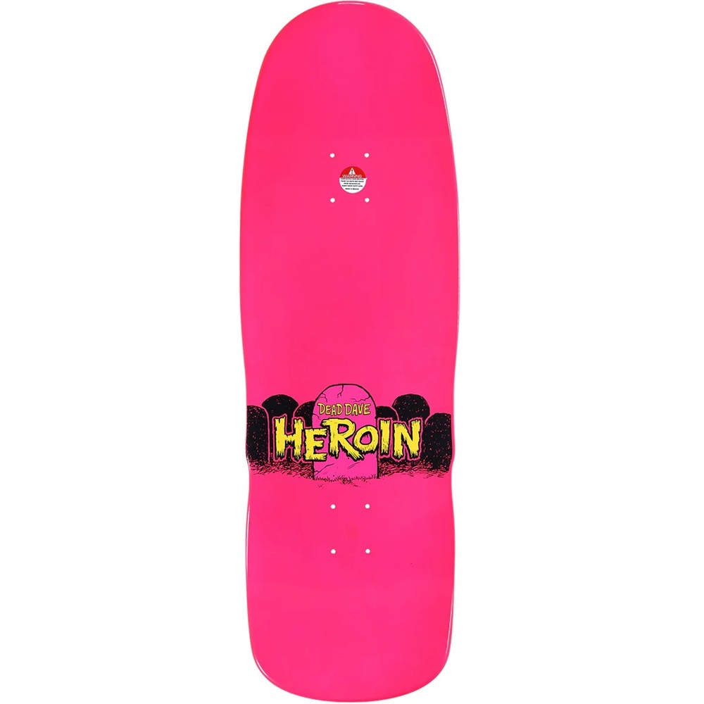 Heroin Dead Dave Zombie 10.4 Skateboard Deck