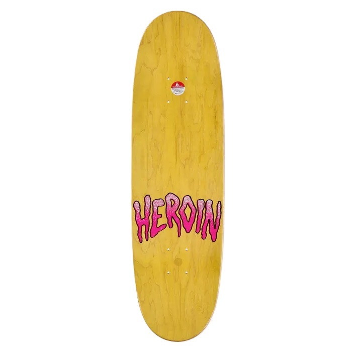 Heroin Mini Egg Gold 8.38 Skateboard Deck