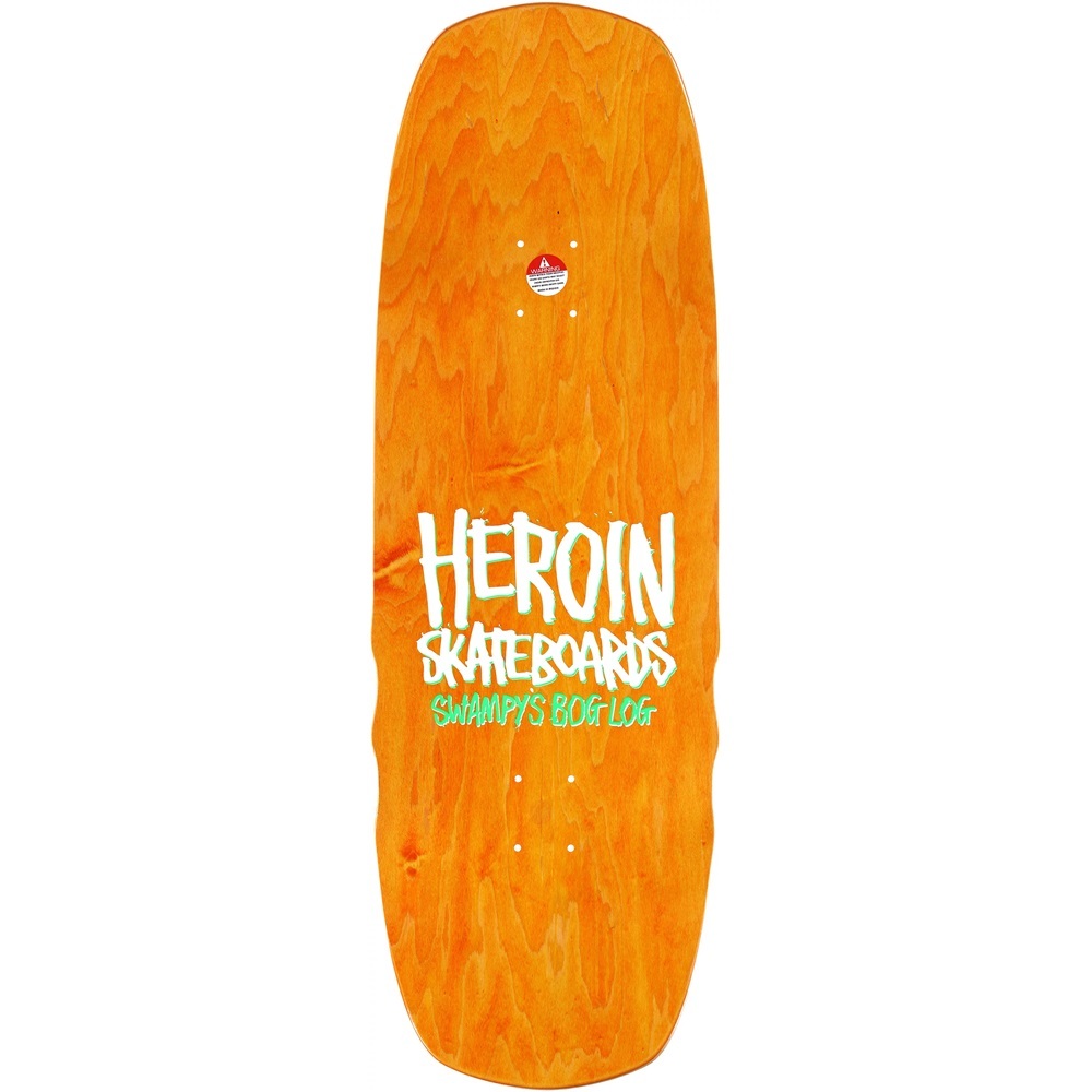 Heroin Swampy Alligator Shovel 10.5 Skateboard Deck