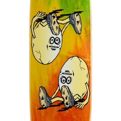 Heroin Symmetrical Egg Rainbow 8.75 Skateboard Deck