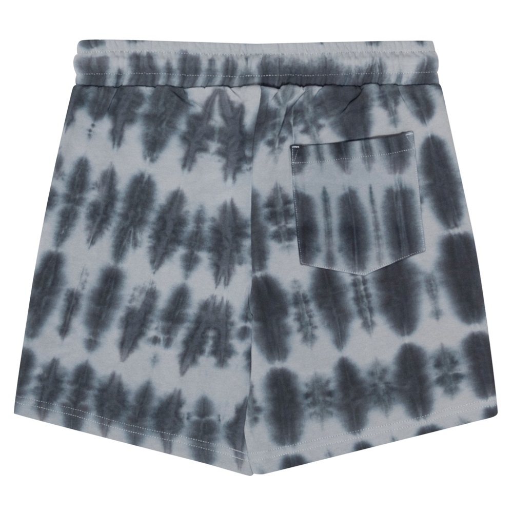 Santa Cruz Rad Dot Hollow Black Tie Dye Elastic Waist Youth Track Shorts