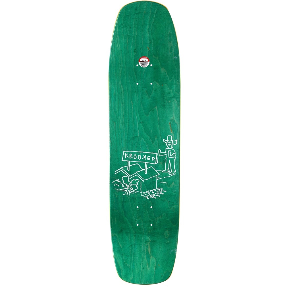 Krooked The Yard Manderson 8.5 Skateboard Deck