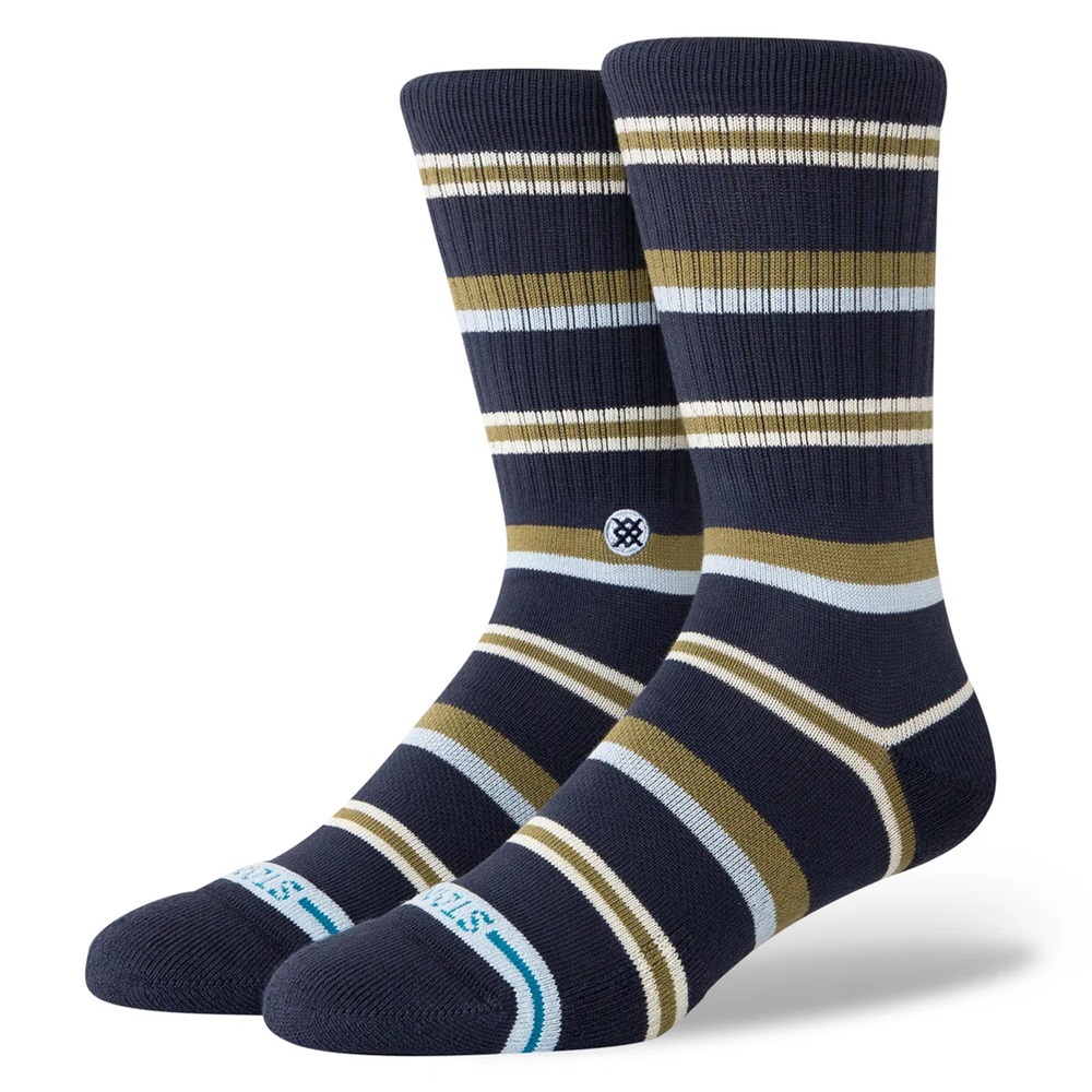 Stance Hudson Crew Navy Large Mens Socks