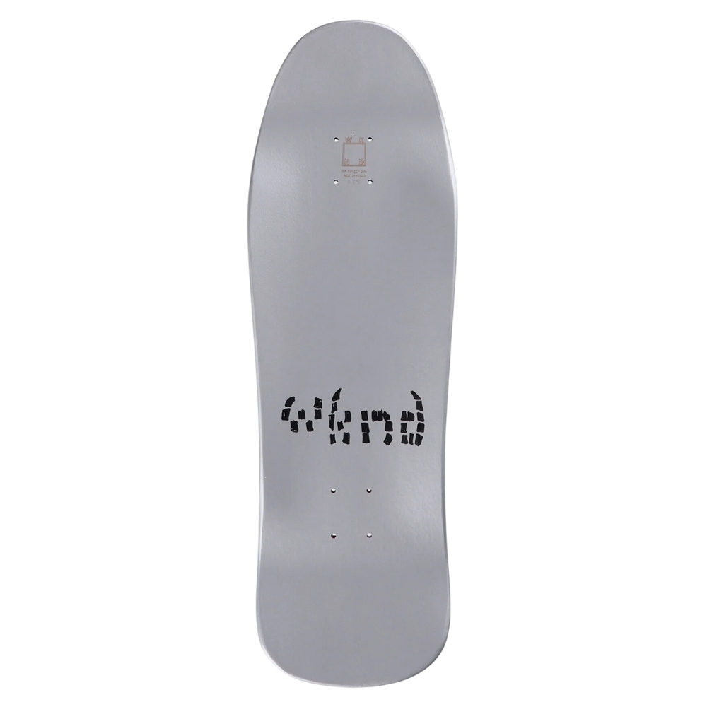 WKND Gleaming The Cube Silver 9.875 Skateboard Deck