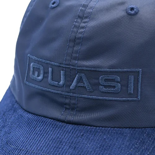 Quasi Eurotext Navy 6 Panel Snapback Hat