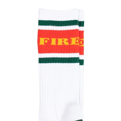 Spitfire Classic 87 Bighead White Red Green 1 Pair Mens Socks