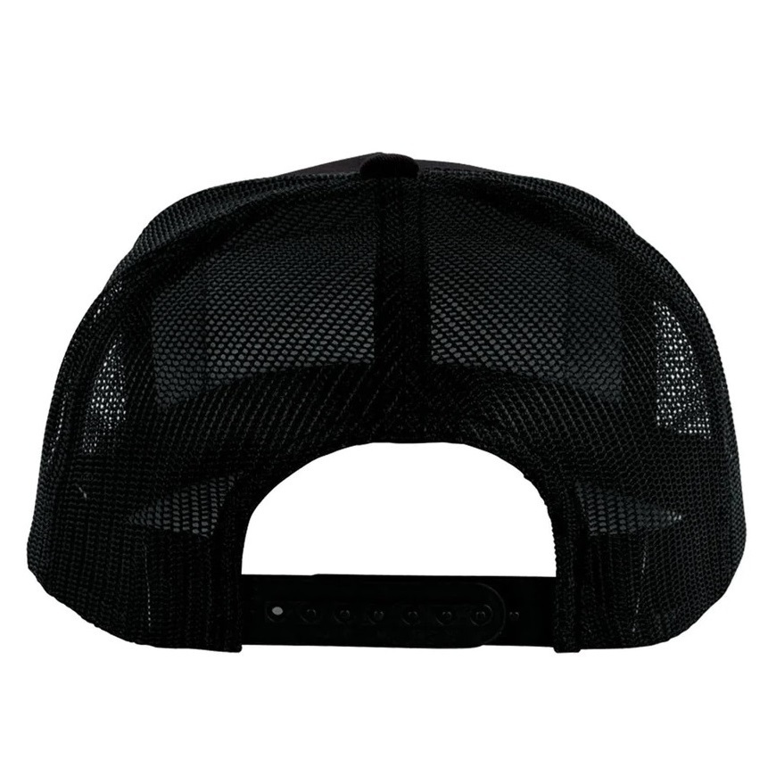 Creature Reverse Patch Black Trucker Hat