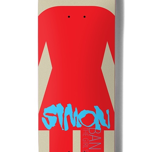 Girl Giant Metal OG Loveseat Simon Bannerot 9.0 Skateboard Deck