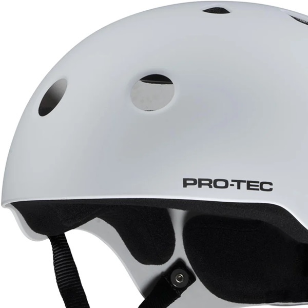 Protec Classic Matte White Skate Helmet [Size: XS]