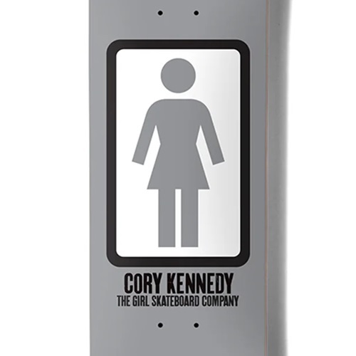 Girl OG Black White Collection Cory Kennedy 8.5 Skateboard Deck