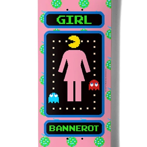 Girl Pac Man Collection Simon Bannerot 8.25 Skateboard Deck