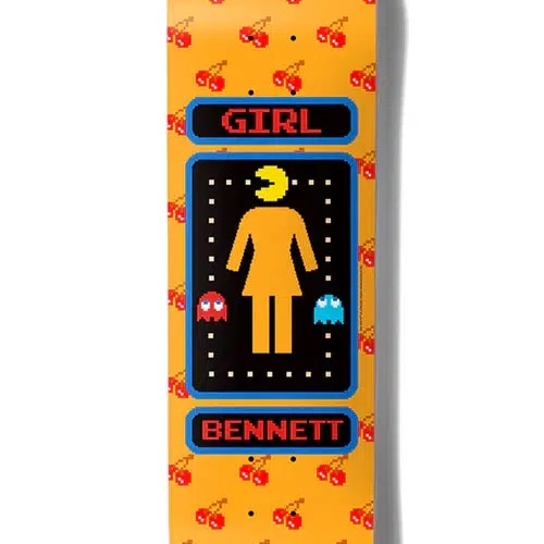 Girl Pac Man Collection Niels Bennett 8.5 Skateboard Deck