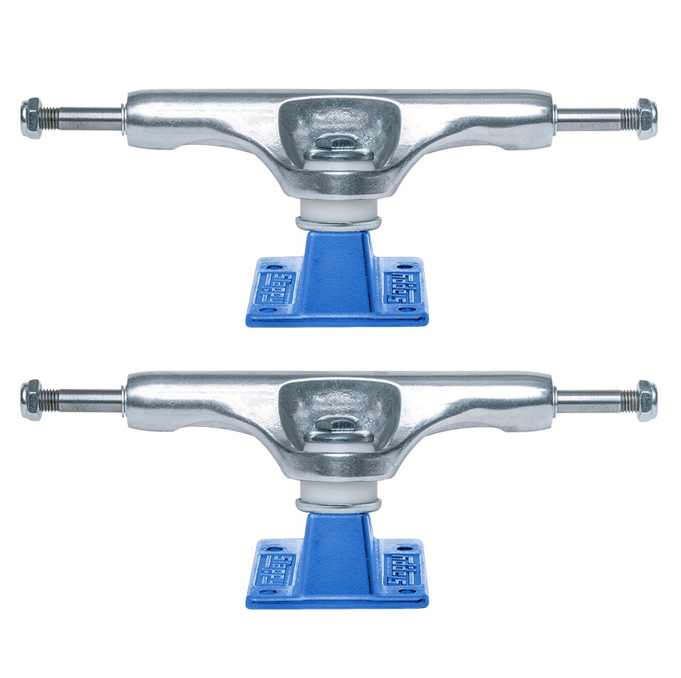 Slappy Lights Blue Set Of 2 Skateboard Trucks