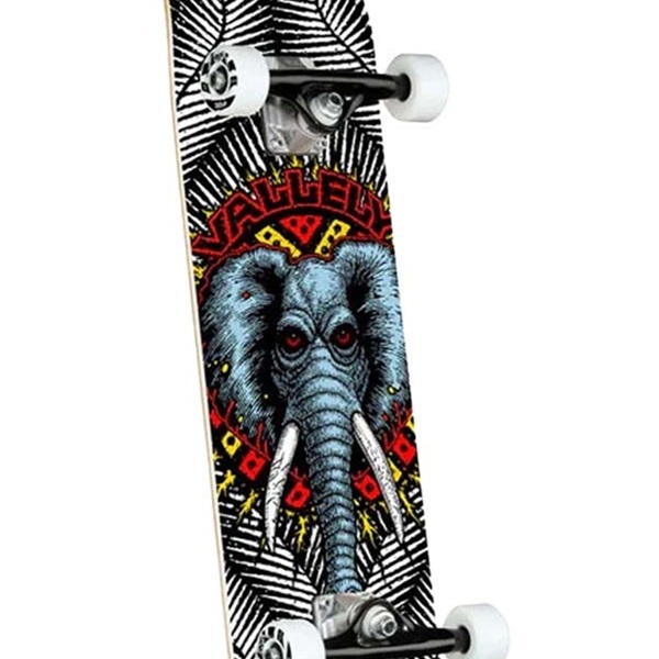 Powell Peralta Vallely Elephant White 8.0 Complete Skateboard