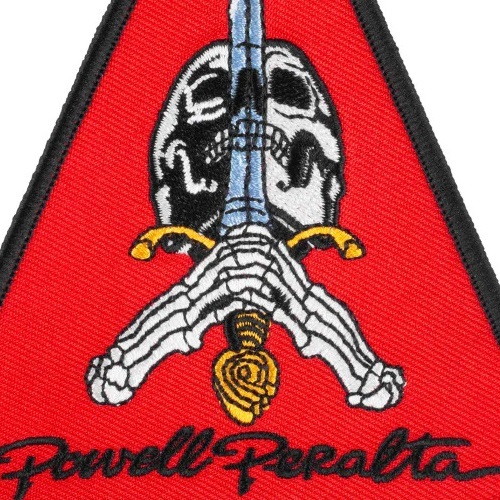 Powell Peralta Skull & Sword Red Patch