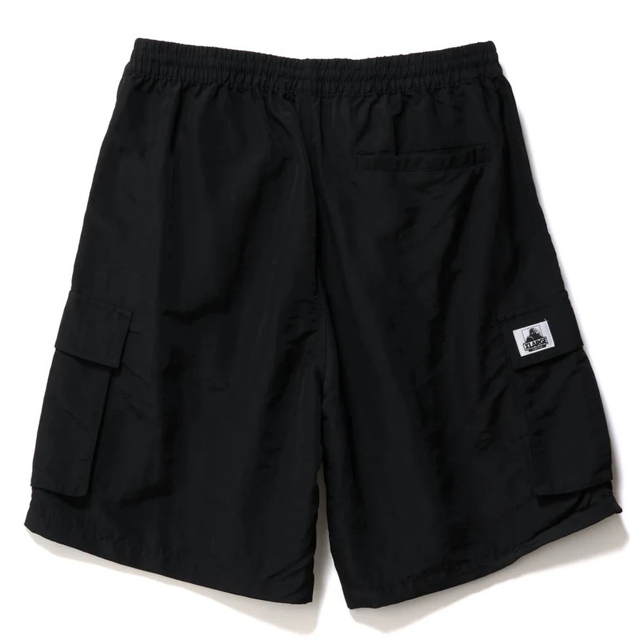 XLarge 91 Nylon Cargo Black Shorts