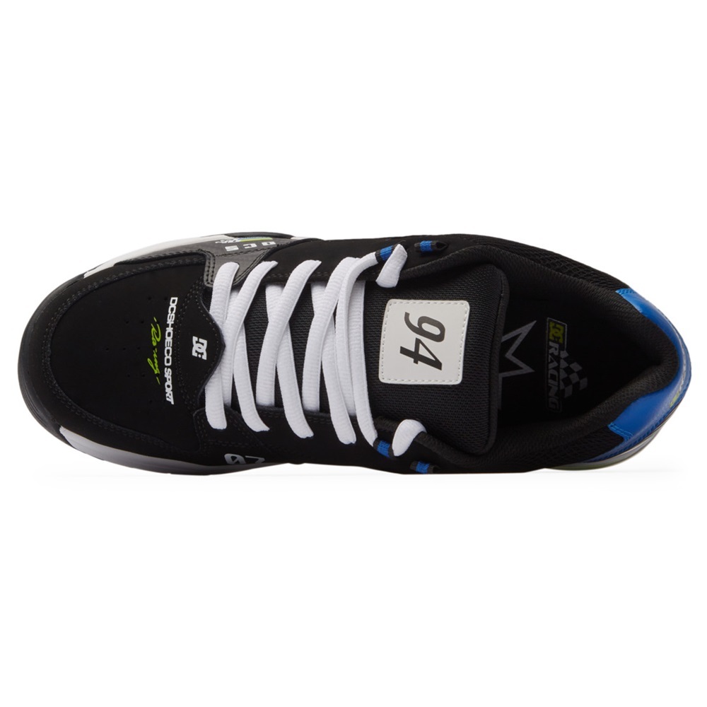 DC Versatile LE Black Blue White Mens Skate Shoes