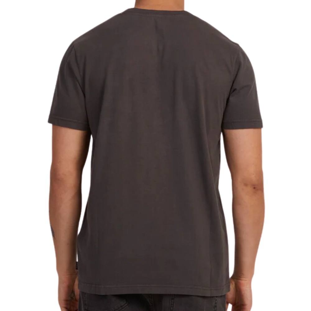 RVCA Mini Flipped Washed Black T-Shirt [Size: M]