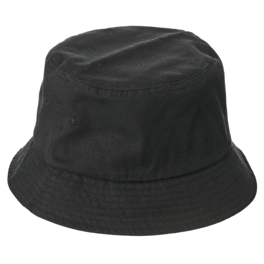 XLarge Slanted Black Bucket Hat