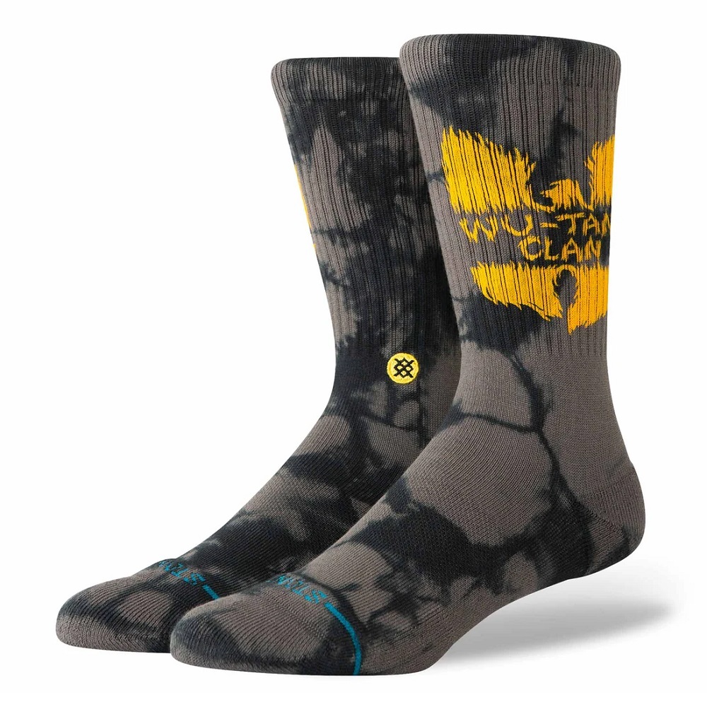 Stance Wu-Tang Clan Shaolin Slums Crew Black Large Mens Socks