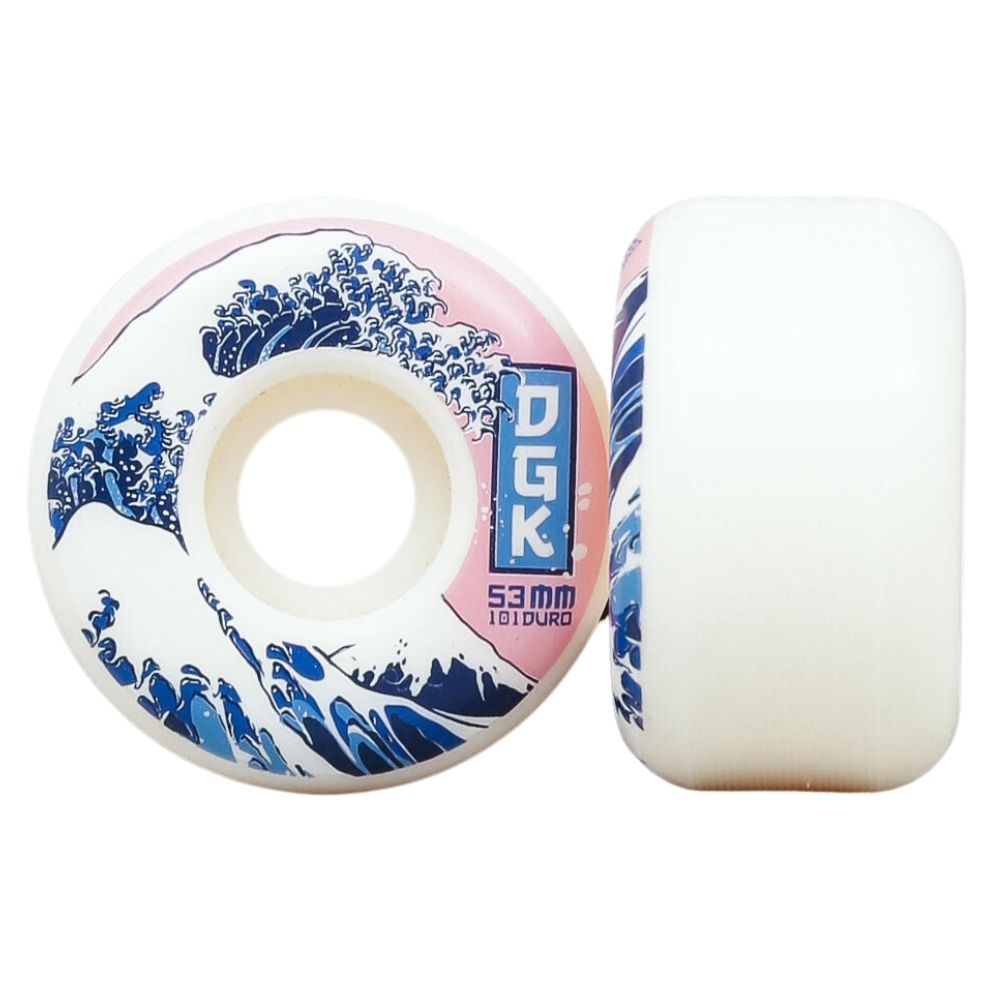 DGK Tsunami Pink 101A 53mm Skateboard Wheels