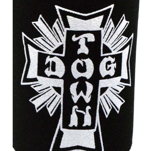 Dogtown DT Cross Logo Black Stubby Cooler