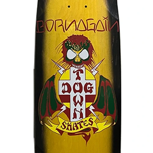 Dogtown Born Again Rider Black Fade 8.375 Skateboard Deck