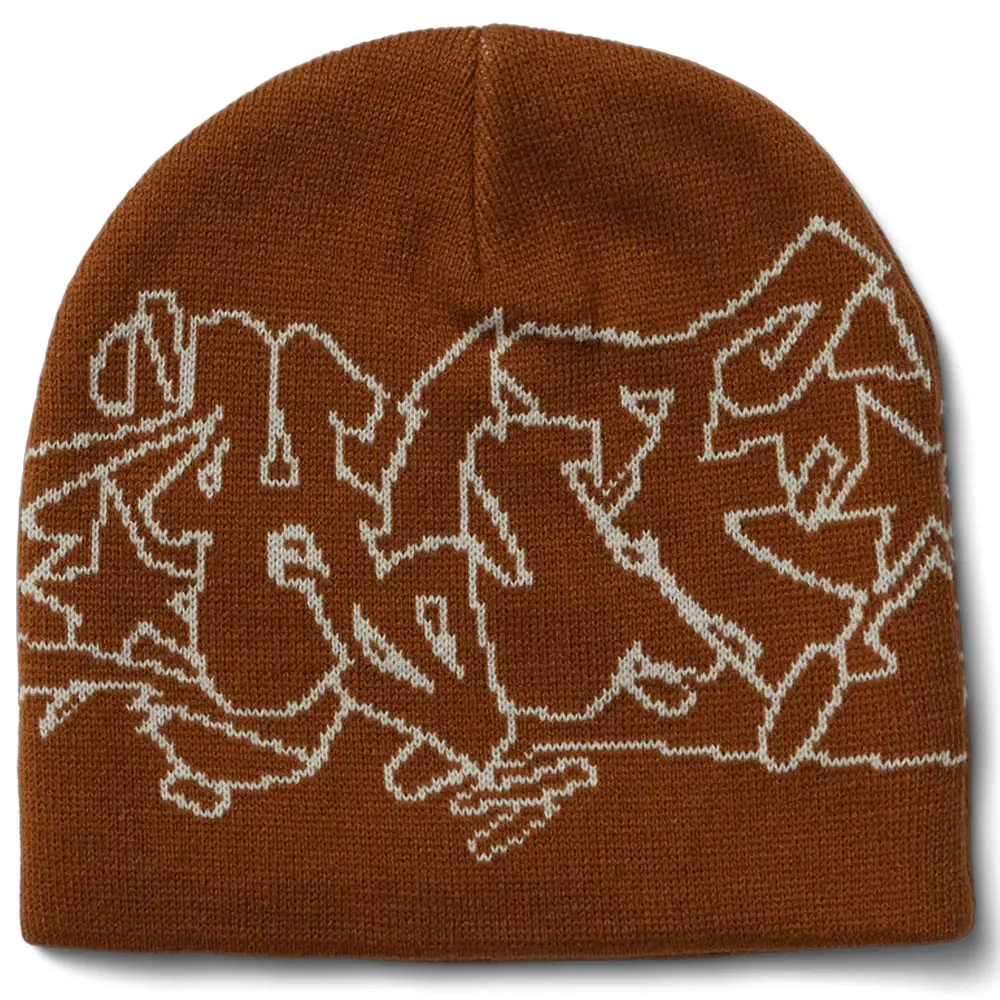 HUF Outlines Skull Russet Beanie