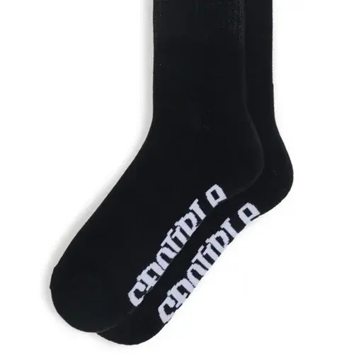 S-Double Standard Shawn Black 3 Pairs Socks