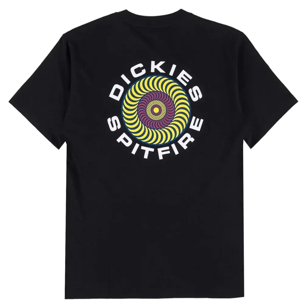 Dickies X Spitfire Black T-Shirt [Size: M]