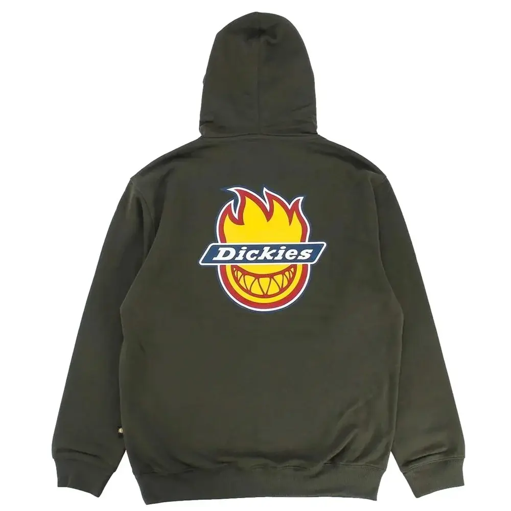 Dickies X Spitfire Olive Green Hoodie [Size: M]