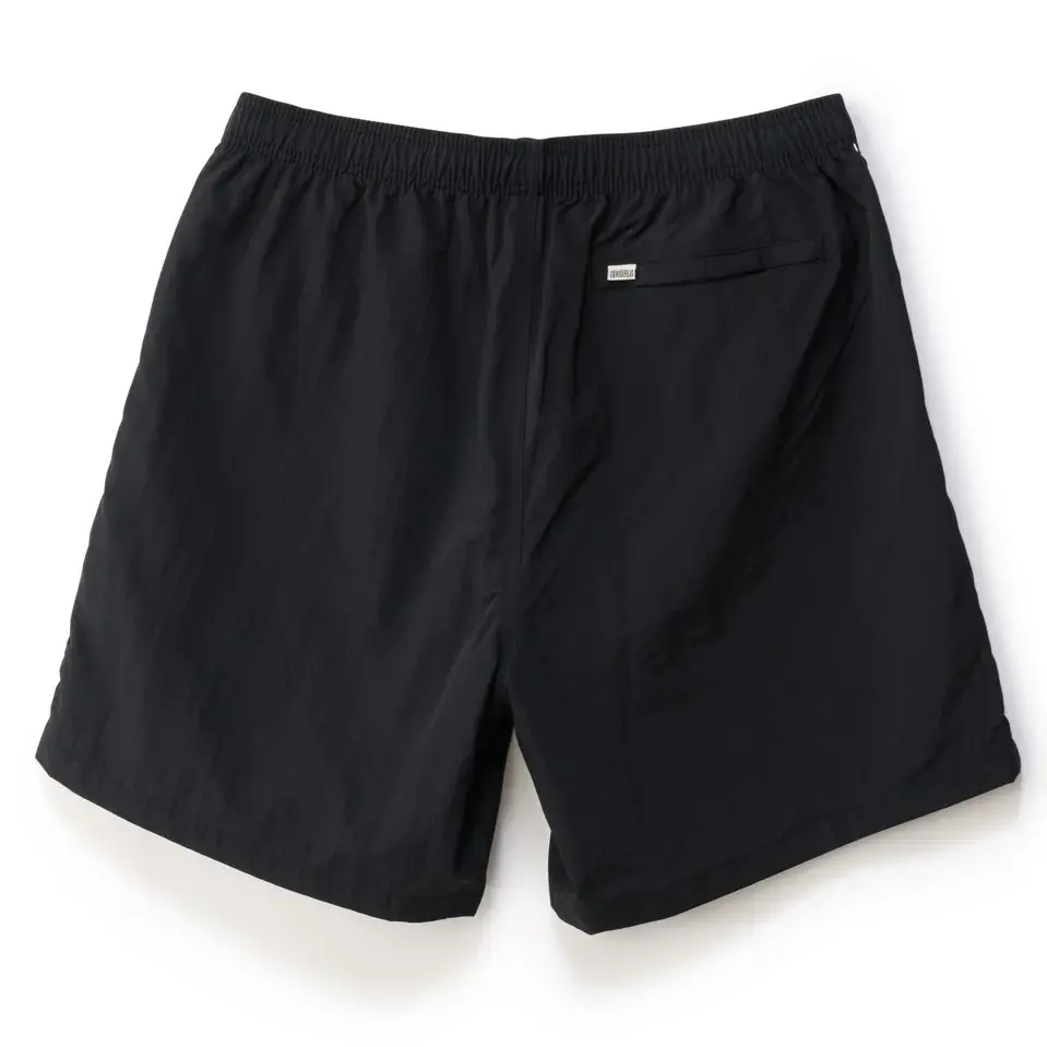 S-Double Nylon King Coast Black Boxer Shorts [Size: M]