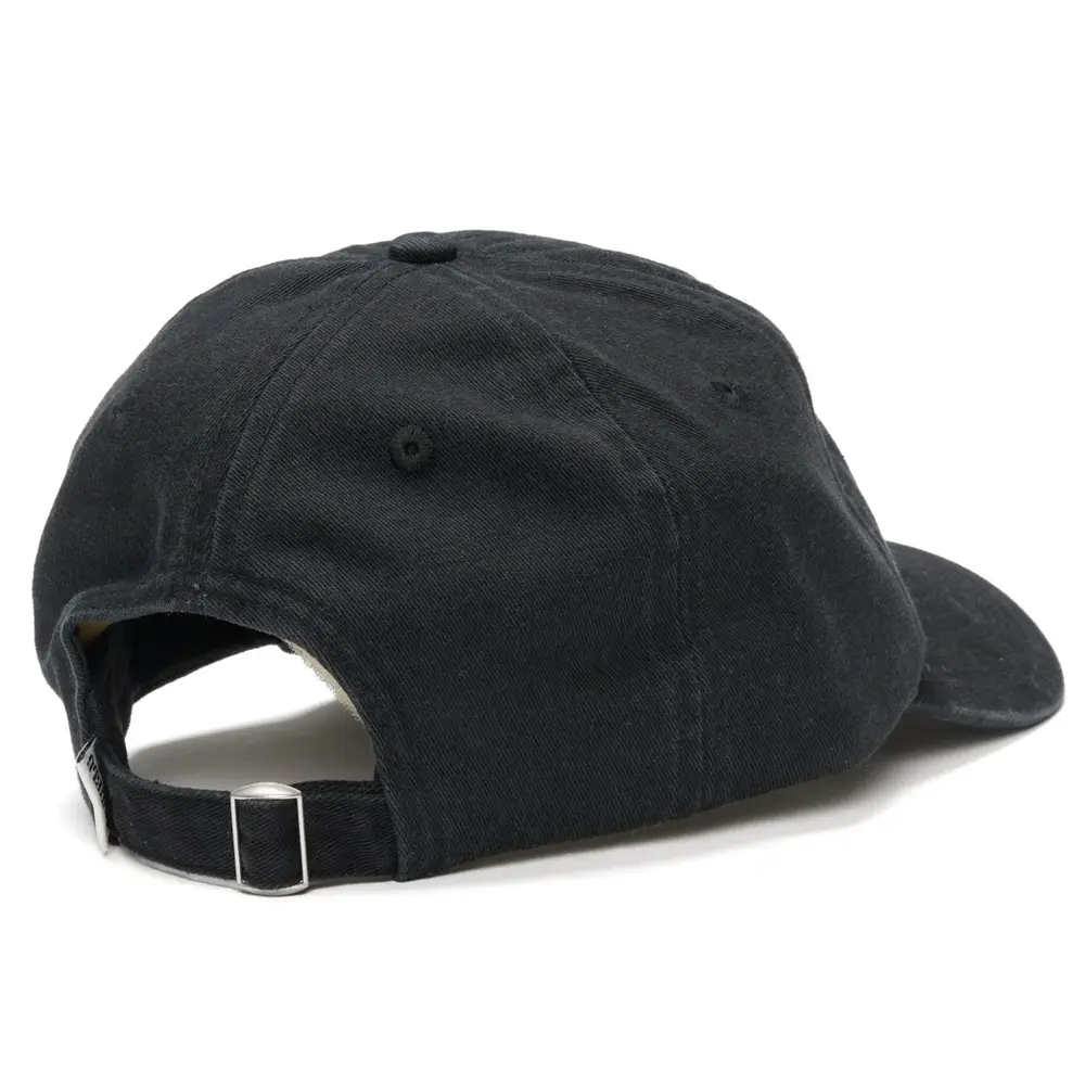 S-Double Shawn Script Black Strapback Hat