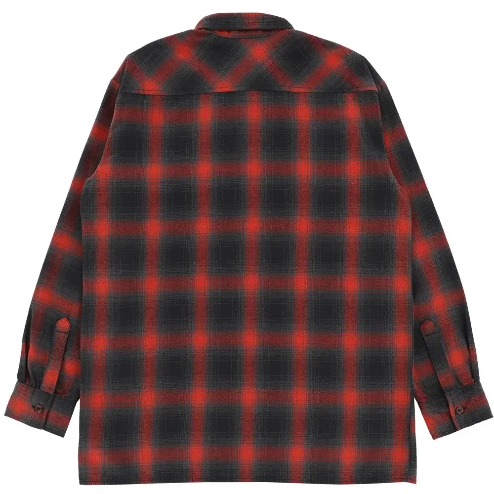 Dickies X Spitfire Flannel Red Ochre Button Up Shirt