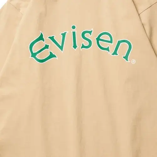 Evisen Arch Logo Sand Long Sleeve Shirt [Size: L]