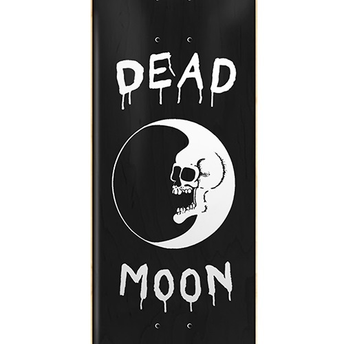 Zero Dead Moon Black White 8.25 Skateboard Deck